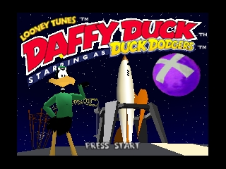 Daffy Duck Starring as Duck Dodgers (Europe) (En,Fr,De,Es,It,Nl) Title Screen
